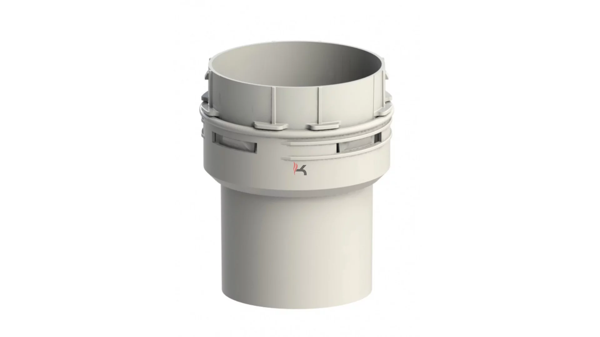 Tricox átalakító adapter flexibilis rendszerhez, merev-flex, 80 mm (Gyártói cikkszám: FA20MF)