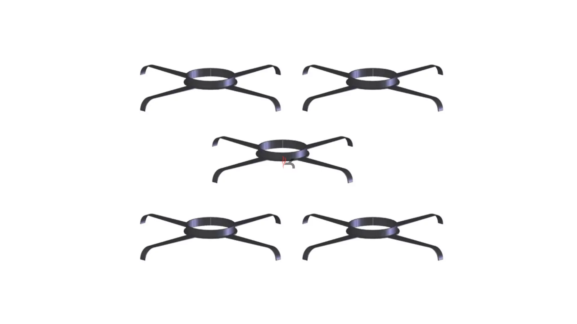 Tricox központosító flexibilis rendszerhez, 80 mm, 5 db/csomag (Gyártói cikkszám: FKP205)