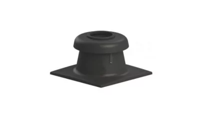 Tricox kürtő fedél fekete 100 mm