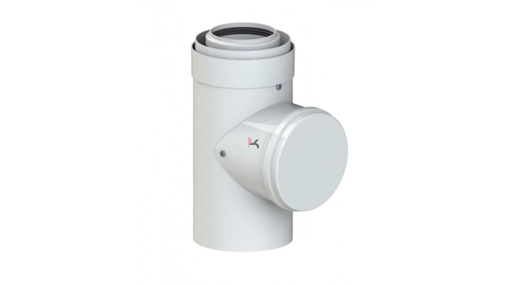 Tricox PPs/Alu ellenőrző egyenes idom 60/100 mm (Gyártói cikkszám: PAEE50C)
