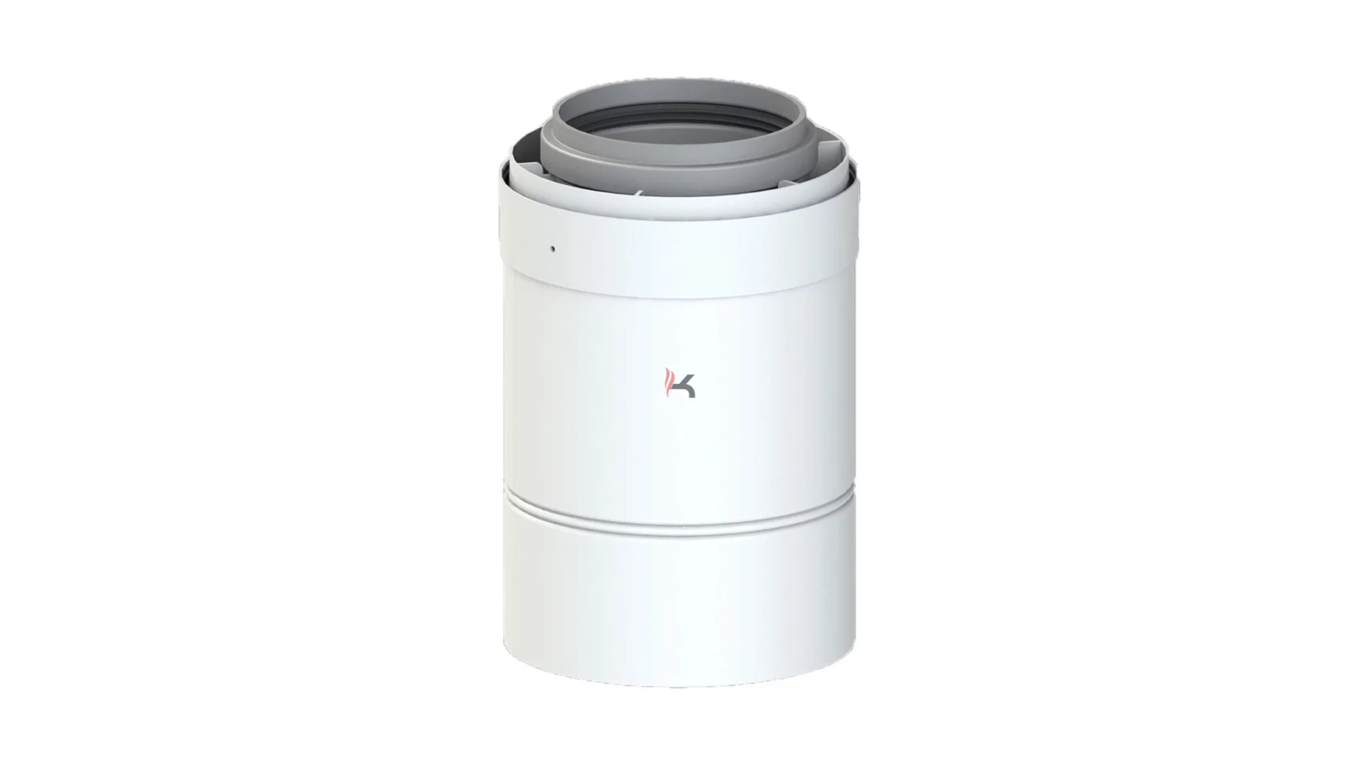 Tricox PPs/Alu köztes záró elem 60/100 mm, külső fali rendszerhez (Gyártói cikkszám: PAKZ50)
