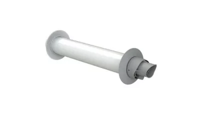 Tricox PPs/Alu parapet 80/125 mm 2db takaró lemezzel