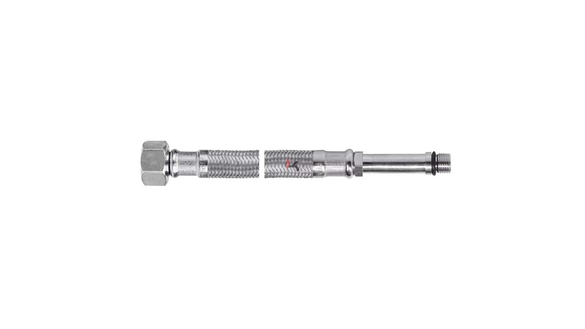 Melscher mosdóbekötő flexibilis cső hosszú nyakkal 3/8"-M10 30 cm (Gyártói cikkszám: FM3810-1L30)