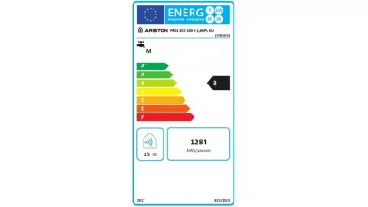 Ariston PRO1 ECO 100 H 1,8K PL EU fali villanybojler, vízszintes 1,8 kW 2.