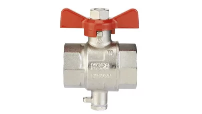 Danfoss golyóscsap, M10-es Pt érzékelővel, 3/4"BB