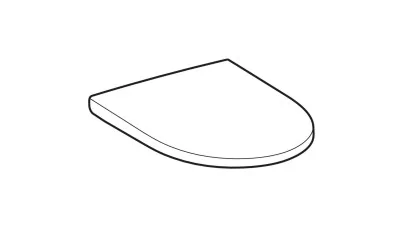 Geberit iCon WC ülőke lecsapódásgátlós felső rögzítésű, fehér 2.