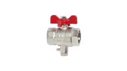 Siemens FKM0023 1/2" gömbcsap hőmennyiségmérő érzékelő fogadására M10x1