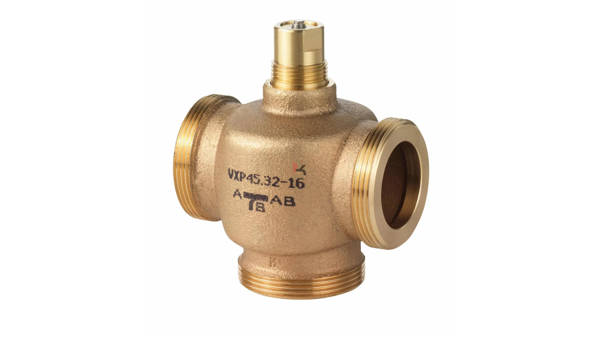 Siemens VXP45.15-2.5 kétutú menetes szabályzó szelep (Gyártói cikkszám: VXP45.15-2.5)