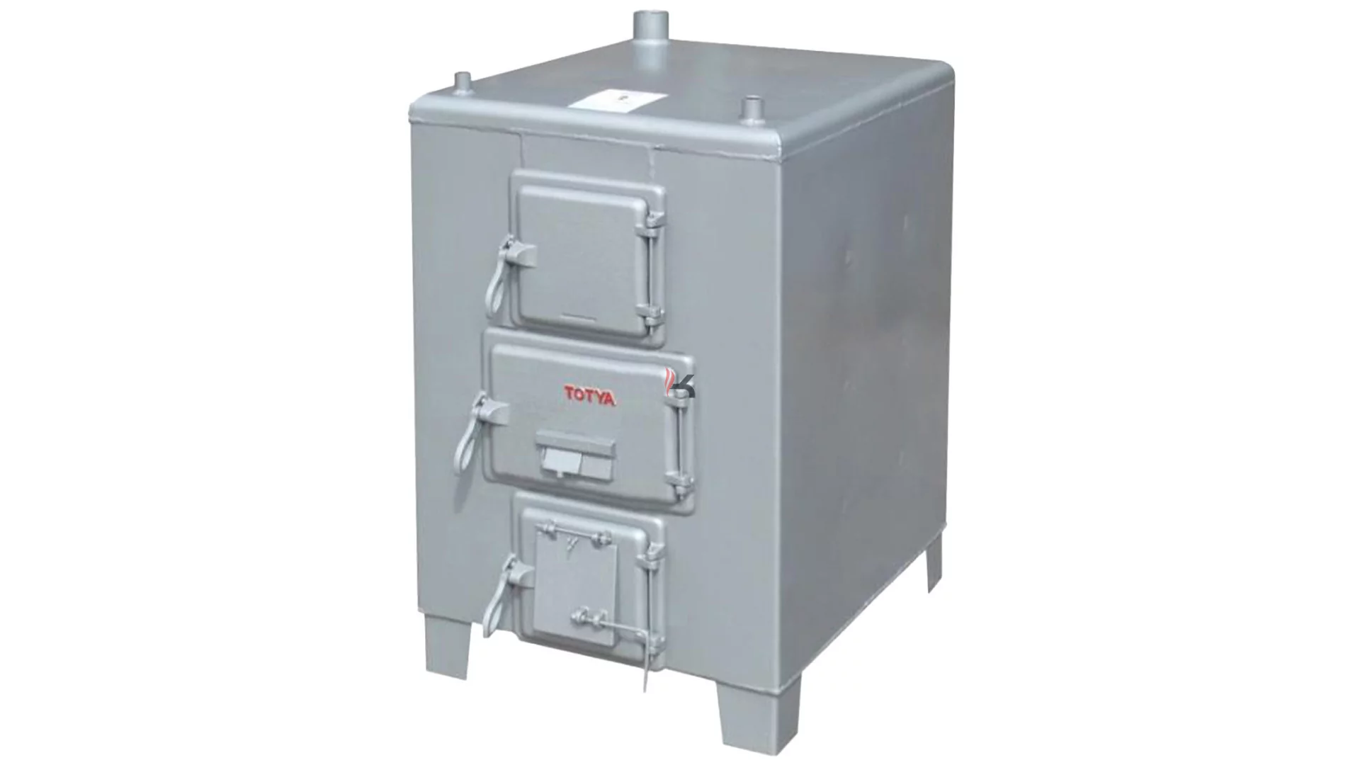 Totya Klasszik-2 vegyestüzelésű kazán, szigetelés nélkül, huzatszabályzóval, hőmérővel 30 kW (Gyártói cikkszám: KLASSZIK-2)