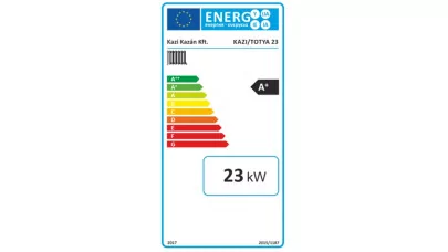 Totya S23 B vegyestüzelésű kazán, szigeteléssel, huzatszabályzóval, hőmérővel 23 kW 2.