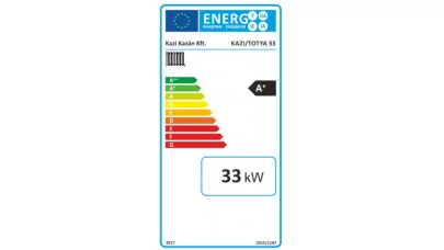 Totya S33 B vegyestüzelésű kazán, szigeteléssel, huzatszabályzóval, hőmérővel 33 kW 2.