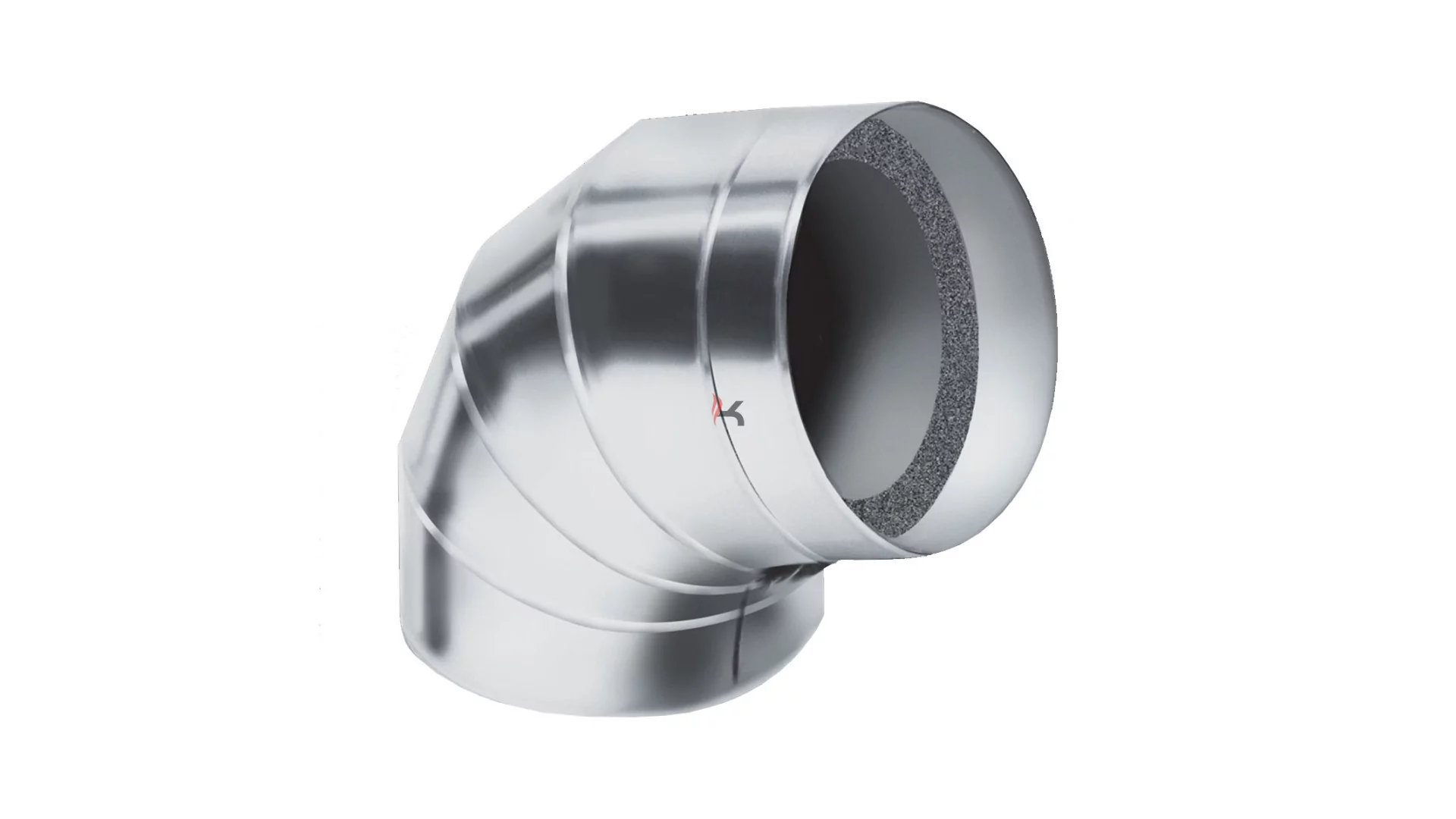 K-Flex AL CLAD könyök 90°, szigetelő köpeny (Gyártói cikkszám: 85C9SL20028CL)