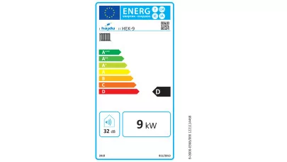 Hajdu HEK-9 fali elektromos fűtőkazán 2.