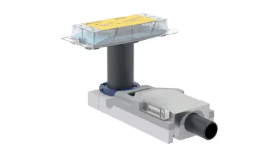 Geberit beépítőkészlet CleanLine sorozatú zuhanyfolyókákhoz, 65–90 mm esztrichmagassághoz