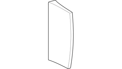 Geberit vizelde válaszfal, kerámia, 400x700x100mm, fehér 2.