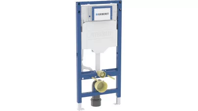 Geberit Duofix fali WC szerelőelem, 112 cm, Sigma 12 cm-es falsík alatti öblítőtartállyal
