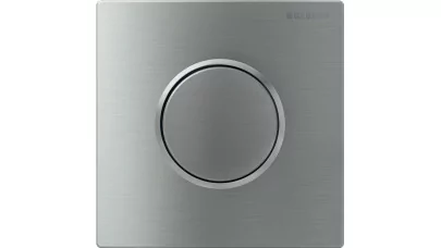 Geberit vizeldevezérlés pneumatikus, 10-es típusú működtetőlap, round, rozsdamentes acél