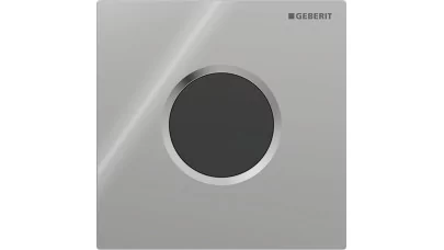Geberit vizeldevezérlés 01-es típusú, elektronikus öblítéssel, elemes, round, fényes króm