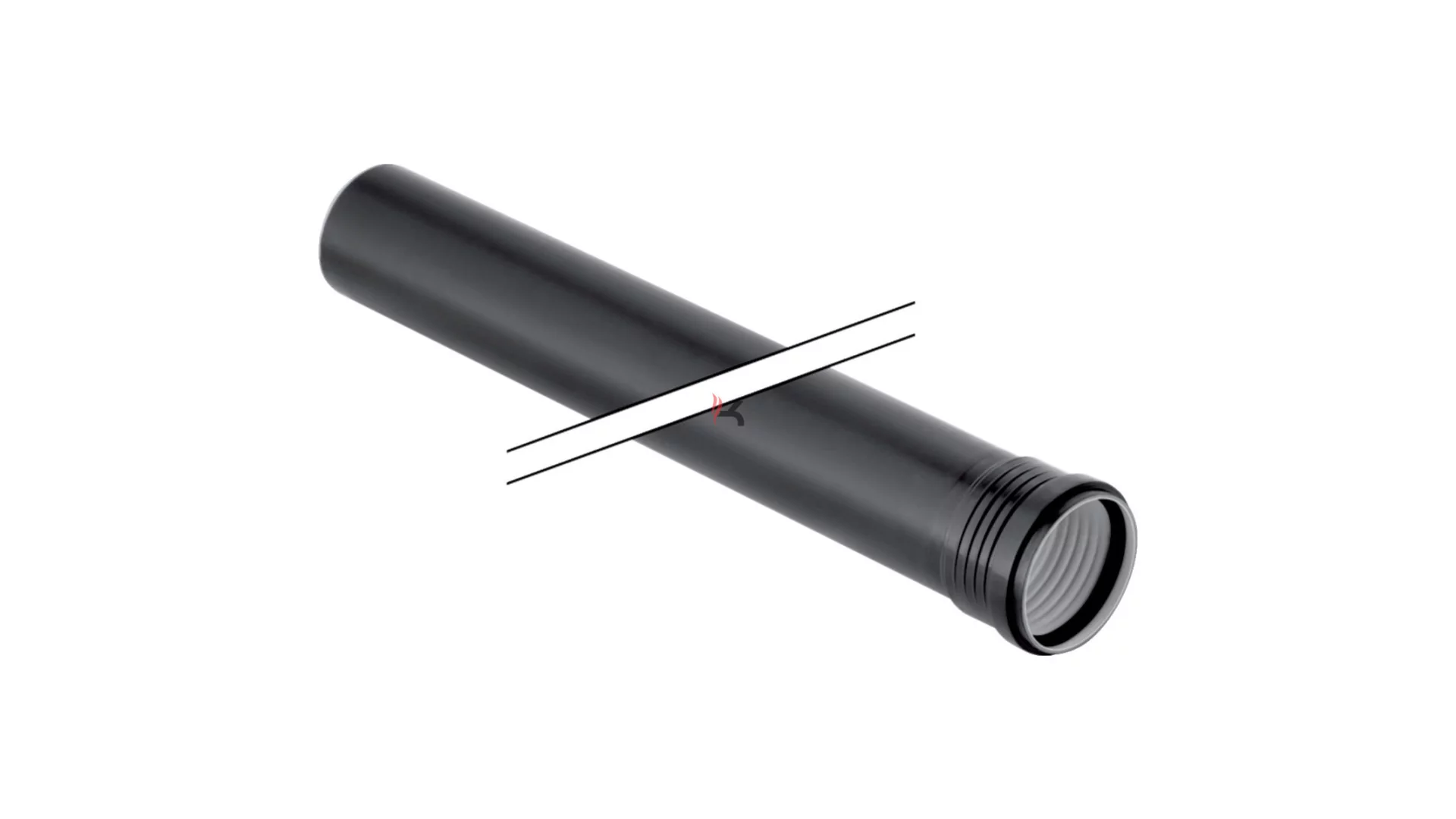 Geberit Silent-PP tokos cső, d90, L:50cm (Gyártói cikkszám: 390.402.14.1)