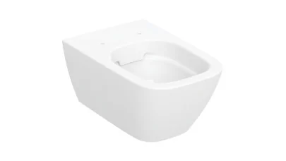 Geberit Smyle Square fali WC, mélyöblítésű, Rimfree, perem nélküli