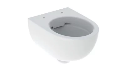 Geberit Selnova compact fali WC, Rimfree, rövidített kivitel, zárt forma, fehér, 49cm