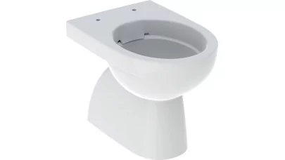 Geberit Selnova álló WC, mélyöblítésű, alsó kifolyású, részben zárt forma, Rimfree, 54cm