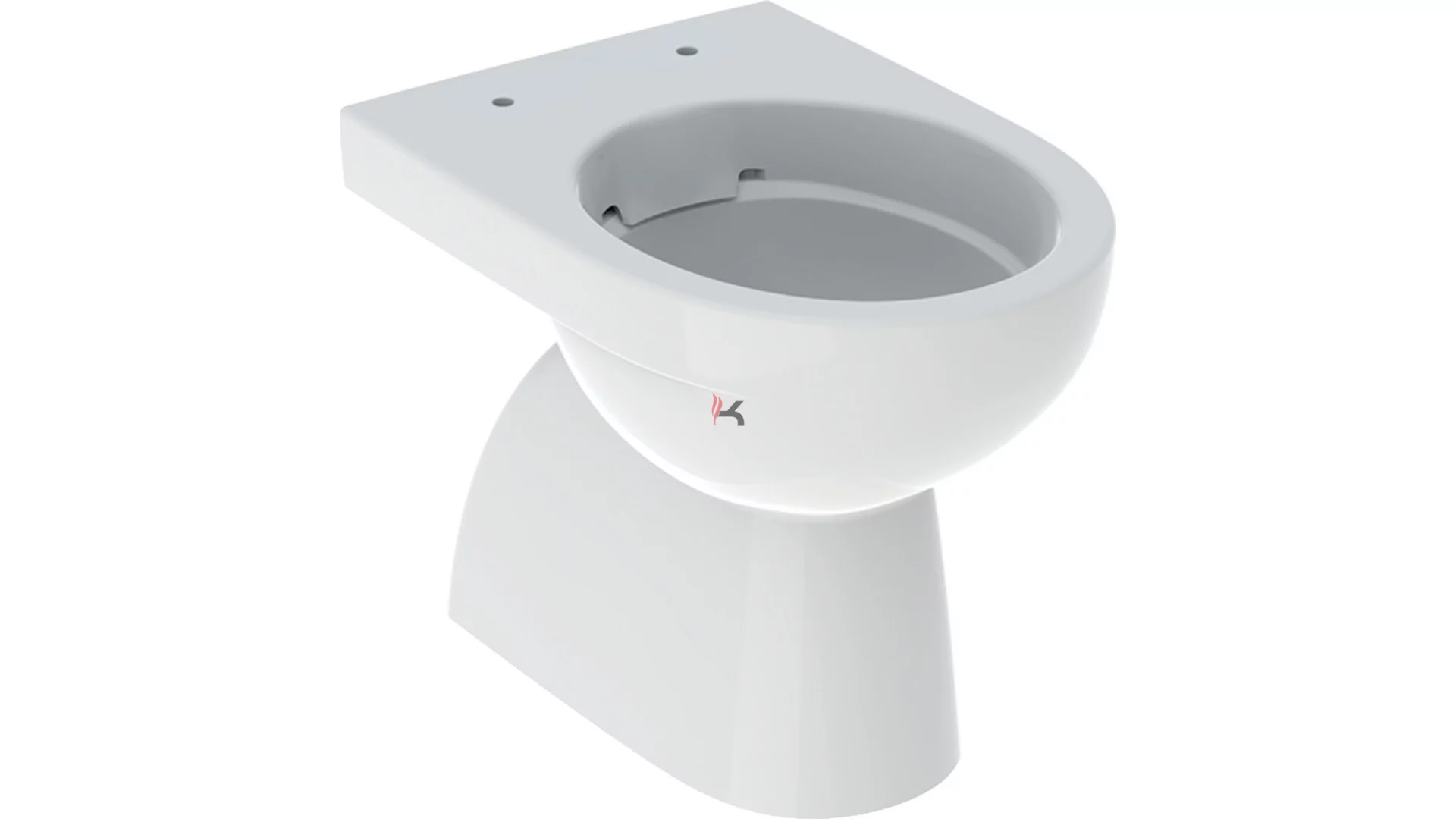 Geberit Selnova álló WC, mélyöblítésű, alsó kifolyású, részben zárt forma, Rimfree, 54cm (Gyártói cikkszám: 500.399.01.7)