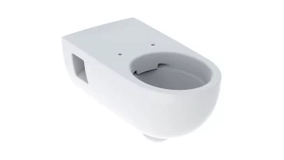 Geberit Selnova Comfort fali WC mélyöblítésű, részben zárt forma, Rimfree 70 cm