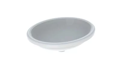 Geberit VariForm alulról beépíthető mosdó, ovális, 56x18.1x46cm 2.
