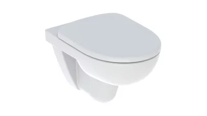 Geberit Selnova mélyöblítésű fali WC készet WC ülőkével, fehér
