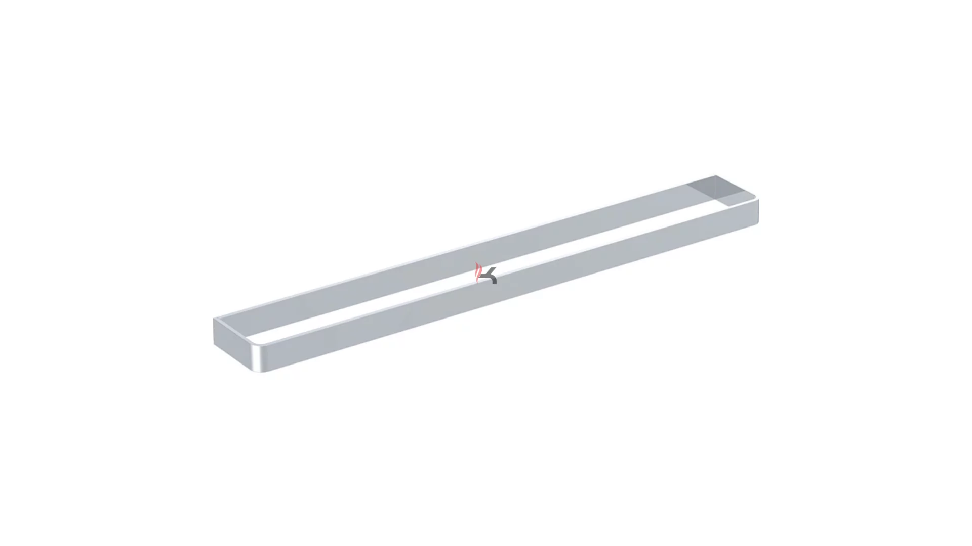 Geberit törölközőtartó fürdőszobabútorokhoz, 42.4x1.9x4.9cm, fényes króm (Gyártói cikkszám: 502.328.00.1)