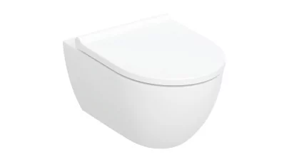 Geberit Acanto WC, mélyöblítésű, fali, zárt, WC ülőkével