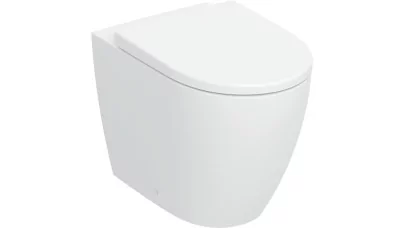 Geberit iCon álló WC mélyöblítésű készet, falhoz illeszkedő, zárt forma, TurboFlush, WC ülőkével