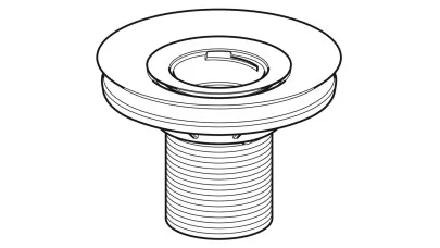 Geberit szifonadapter d103, vizeldéhez 2.