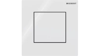 Geberit vizeldevezérlés 01-es típusú, pneumatikus működtetéssel, square, fehér