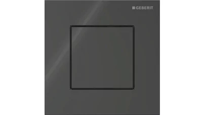 Geberit vizeldevezérlés pneumatikus, 40-es típusú működtetőlap, square, fekete