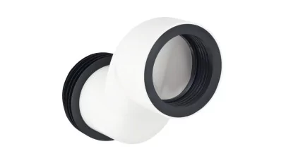 Geberit szifoncsatlakozó fali WC hez, 7 cm-es elhúzással, alpin fehér