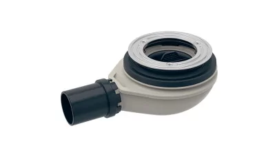 Geberit zuhanytálca lefolyó d90, vízzár magasság 30 mm, PE lefolyó: d40 mm, szifon csatlakozó PE-