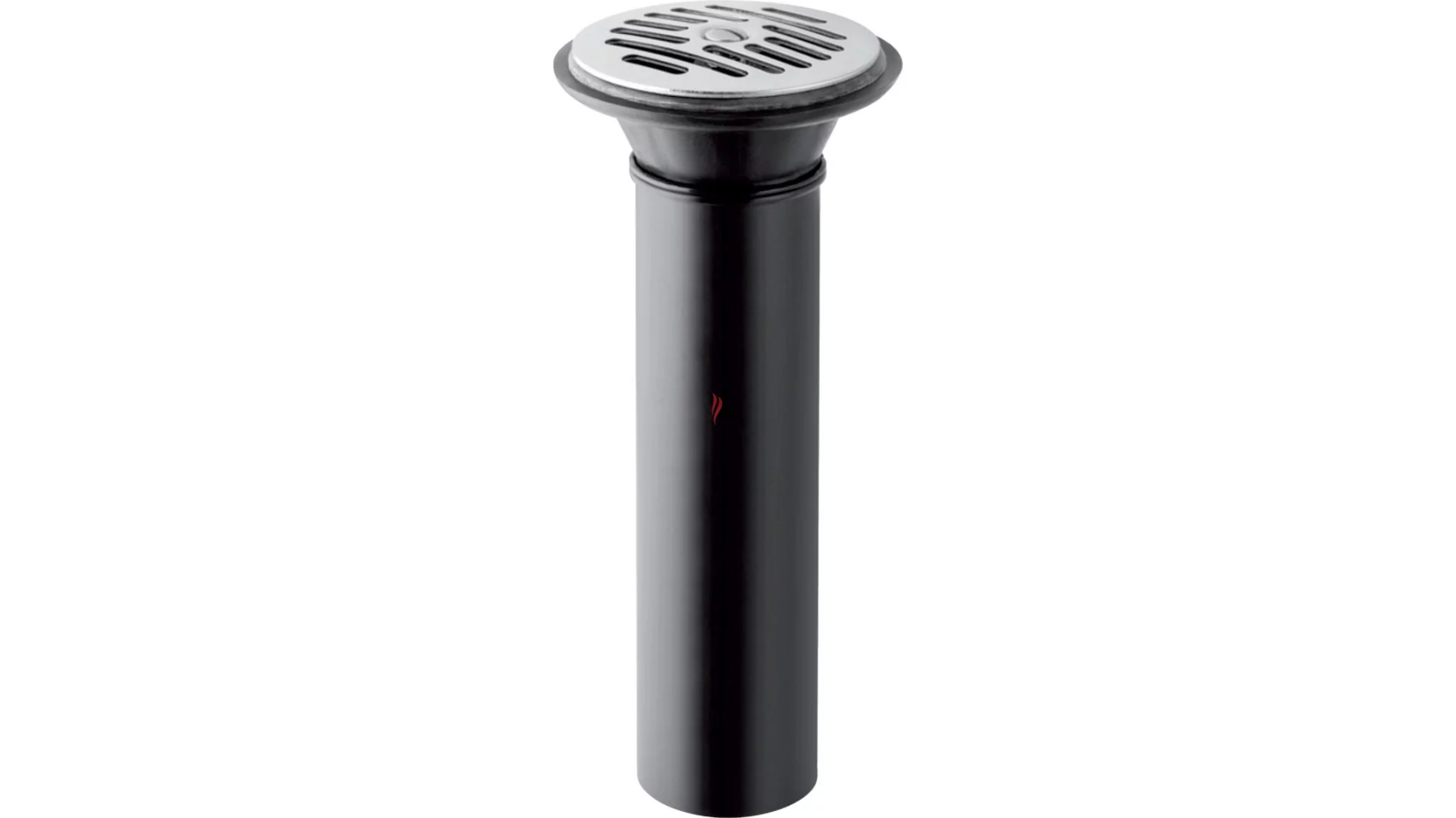 Geberit szifoncsatlakozó inox ráccsal, d48 mm, fekete (Gyártói cikkszám: 152.148.16.1)