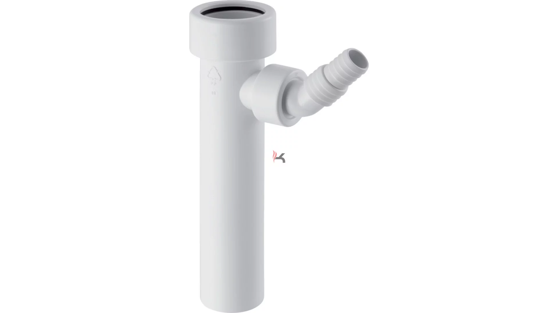 Geberit szifoncsatlakozó szorítócsavarzattal és sarok csőcsatlakozóval, d40 mm, G 1", alpin fehér (Gyártói cikkszám: 152.274.11.1)