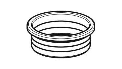 Geberit tömítőmandzsetta PVC S WC bekötőívhez, d100/90 2.