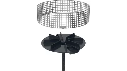 Geberit zajcsökkentő készet Pluvia 12 l/s összefolyóhoz, d56 átmérőtől