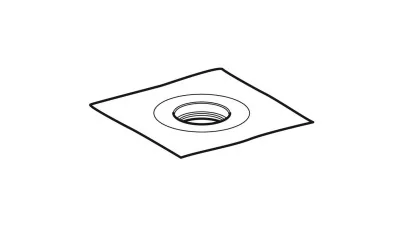 Geberit szigetelő gallér gravitációs összefolyóhoz PVC (Sarnafil G 410-18) 2.