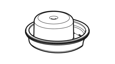 Geberit szifonbetét 27 mm vízzár magasságú, Varino 13x13 cm-es padlóösszefolyóhoz 2.