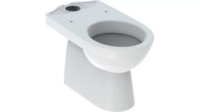 Geberit Selnova álló WC, monoblokkos kivitel, mélyöblítésű, alsó kifolyású, részben zárt forma, 6