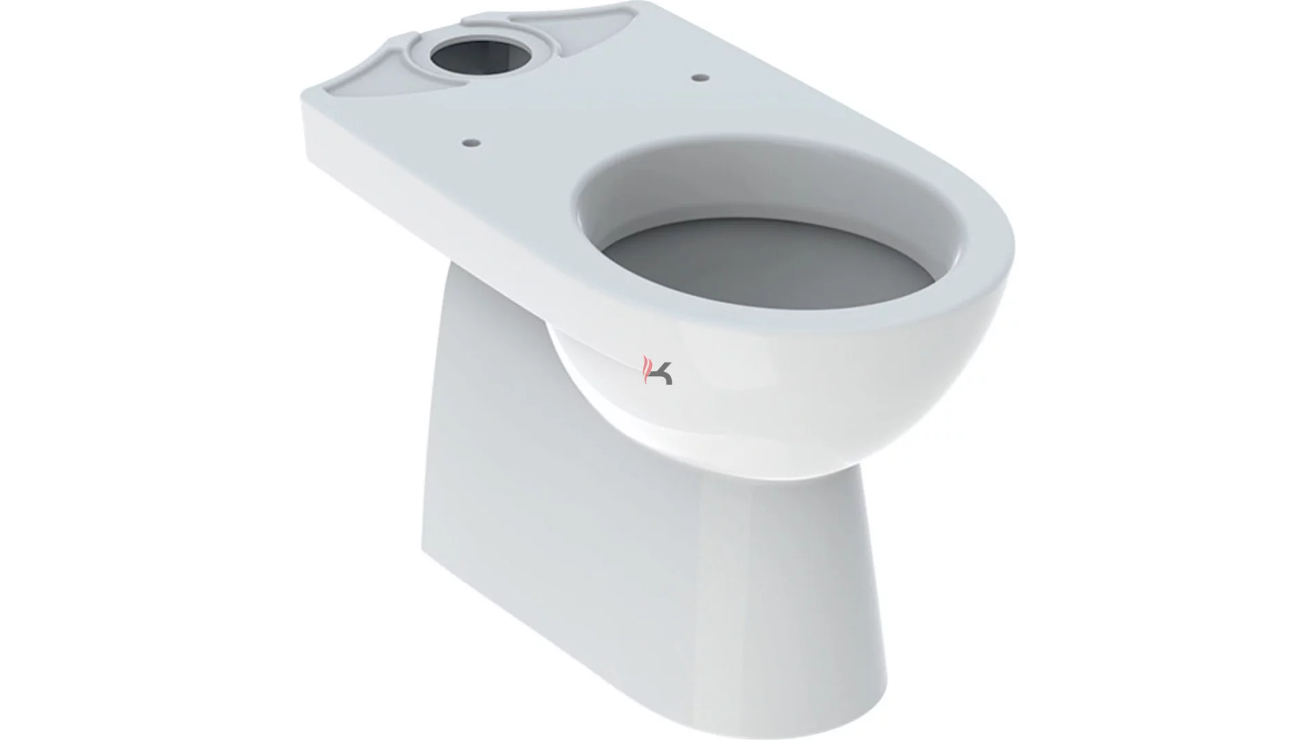 Geberit Selnova álló WC, monoblokkos kivitel, mélyöblítésű, alsó kifolyású, részben zárt forma, 6 (Gyártói cikkszám: 500.151.01.7)