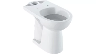 Geberit Selnova Comfort álló WC, monoblokkos kivitel, mélyöblítésű, hátsó kifolyású, magasított,