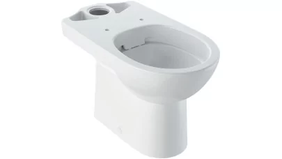 Geberit Selnova álló WC, monoblokkos kivitel, mélyöblítésű, hátsó kifolyású, részben zárt forma,