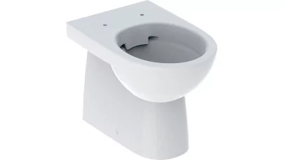 Geberit Selnova álló WC, mélyöblítésű, falhoz illeszkedő, hátsó vagy alsó kifolyású, részben zárt