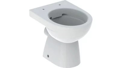 Geberit Selnova álló WC, mélyöblítésű, hátsó kifolyású, részben zárt forma, Rimfree, 49 cm
